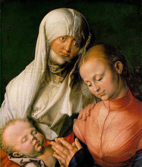 Albrecht Durer St Anne with the Virgin and Child